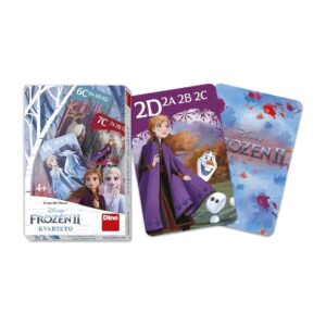 Dino mängukaardid Kvartett Frozen II 1/1
